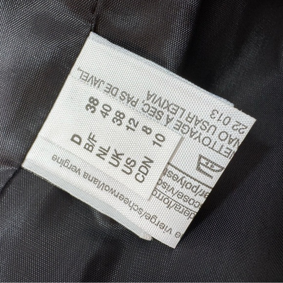 Vintage Louis Feraud Wool 2 Piece Suit Size 8 - Picture 12 of 16